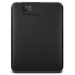 Western Digital 西部数据 Elements 新元素系列 2.5英寸 移动硬盘 4TB USB3.0 黑色