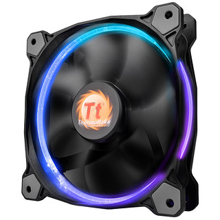 Thermaltake 曜越 Riing 12 RGB 机箱散热风扇 黑色