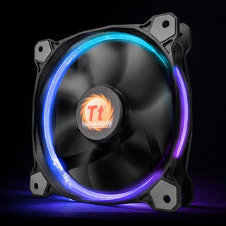 Thermaltake 曜越 Riing 12 RGB 机箱散热风扇 黑色