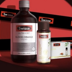 Swisse 斯维诗 血橙口服液500ml+小Q瓶血橙胶原蛋白口服液 30ml*7瓶