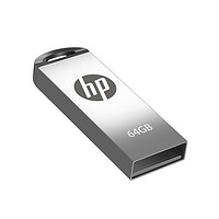 HP 惠普 V220W系列 v220w USB 2.0 U盘 灰色 64GB USB