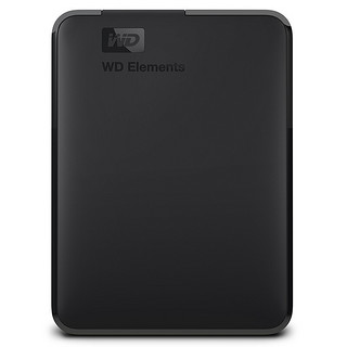 Western Digital 西部数据 Elements 新元素系列 2.5英寸Micro-B便携移动机械硬盘 3TB USB3.0 黑色 WDBU6Y0030B