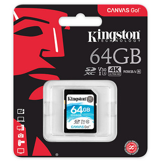 Kingston 金士顿 SDG Micro-SD存储卡 64GB（UHS-I 、V30、U3）