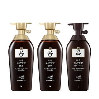 Ryo 吕 棕吕固发防脱滋养洗护套装 (洗发水500ml*2+护发素500ml)