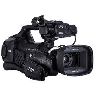 JVC 杰伟世 JY-HM95AC 专业摄像机 黑色