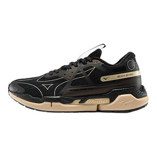 mizuno美津浓pix兰博基尼传奇联名款中性跑鞋d1gh214301黑色金色38