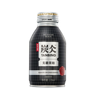 NONGFU SPRING 农夫山泉 炭仌咖啡 无糖黑咖 270ml*6瓶