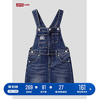 Levi's 李维斯 2020新款童装春装女童牛仔背带裙小孩时尚舒适裙装