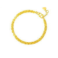 ZHOU LIU FU 周六福 AA071303 凤尾足金手链 18cm 4.7g