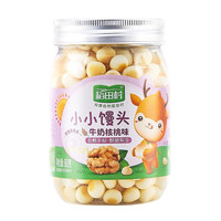 稻田村 小小馒头 牛奶核桃味 80g