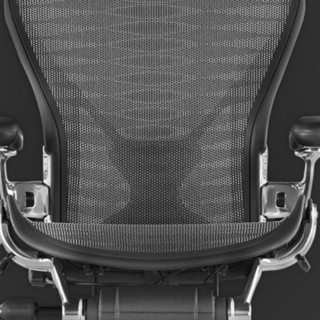 HermanMiller 赫曼米勒 Aeron系列 人体工学电脑椅 石墨色 大号