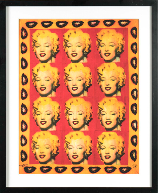 buybuyart买买艺术安迪沃霍尔限量丝网版画梦露12帧115