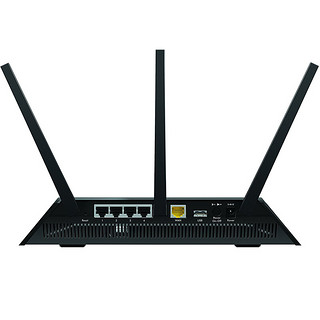 NETGEAR 美国网件 R7000P 双频2300M 家用千兆无线路由器 WiFi 5（802.11ac）黑色