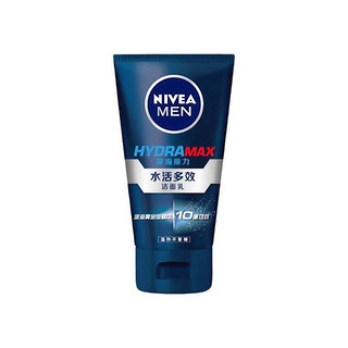 NIVEA MEN 妮维雅男士 水活多效洁面乳 100g*2