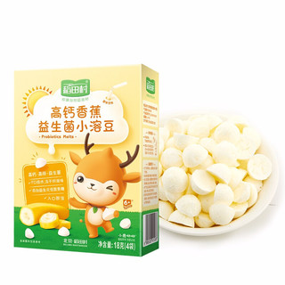 稻田村 高钙益生菌小溶豆 香蕉味 18g