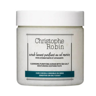 Christophe Robin 洗护套装 (海盐舒缓头皮洁净膏250ml+刺梨籽油柔亮修护发膜250ml)