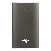 aigo 爱国者 S02 USB 3.0 移动固态硬盘 USB 500GB 锖色