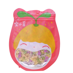 窝小芽 儿童果蔬蝴蝶面 早餐彩蝶面  75g