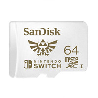 SanDisk 闪迪 SDSQXAT-064G-ZNCZN Micro-SD存储卡 64GB（UHS-I、V30、U3、A2）