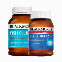 鱼油卵磷脂 Blackmores 澳佳宝原味鱼油400粒 卵磷脂软胶囊160粒多少钱 什么值得买