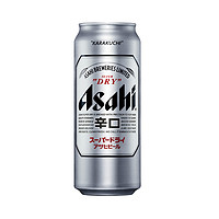 Asahi 朝日啤酒 ASAHI/朝日啤酒超爽系列生啤500ml单罐日式生啤酒