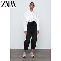 ZARA 08197860807 女装宽松牛仔裤