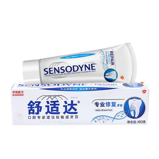 SENSODYNE 舒适达 专业修复牙膏 100g