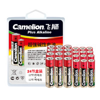 Camelion 飞狮 5号+7号碱性电池 1.5V 24粒混装