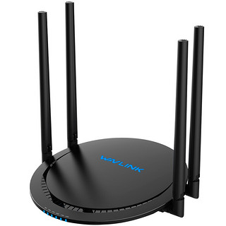 wavlink 睿因 A11 2.4G 300M 百兆无线家用路由器 Wi-Fi 4 黑色