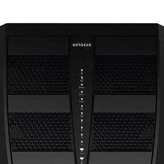 NETGEAR 美国网件 R8000 三频3200M 千兆无线路由器 WiFi 6 黑色