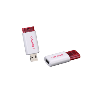 Lenovo 联想 速芯系列 SX2 USB 2.0 U盘 粉色 32 GB USB