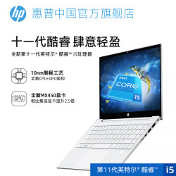 HP 惠普 星14 14英寸笔记本电脑(i5-1035G1、16GB、512GB SSD、MX330)