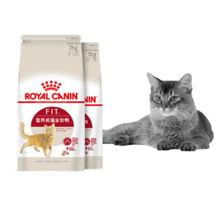 88VIP：ROYAL CANIN 皇家 通用F32 0.4KG*4猫粮营养成猫猫粮英短蓝猫美短布偶成猫宠物