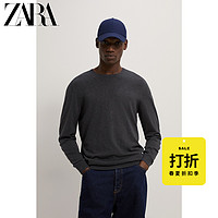ZARA [折扣季]男装 基本款有色针织衫毛衣 00693300801