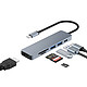 凯宠 六合一 Type-C扩展坞（HDMI4K+PD60W+USB3.0+SD/TF）