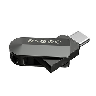 JESIS 指思 H1 USB 3.1 U盘 灰色 64GB USB/Type-C双口