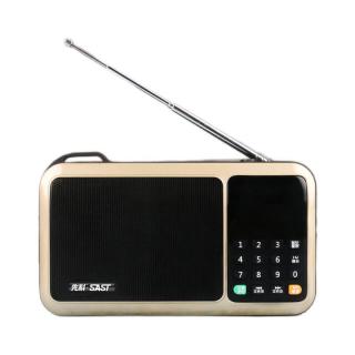 sast先科t50多媒体音箱土豪金