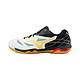  Mizuno 美津浓 Wave Fang Nx 中性羽毛球鞋 71GA205050 白色/黑色 40.5　