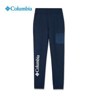 Columbia哥伦比亚户外21秋冬新品儿童简约休闲裤束脚裤长裤AY5577 464 XXS