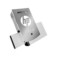 HP 惠普 x5000mw USB 3.1 手机U盘 银色 256GB USB/Type-C双口