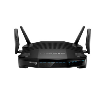 LINKSYS 领势 WRT32X 双频3200M 家用千兆路由器 Wi-Fi 5 一母两子装 黑色