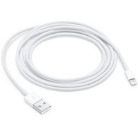 Apple 苹果 MD819 USB-A转Lightning 数据线 2m 白色