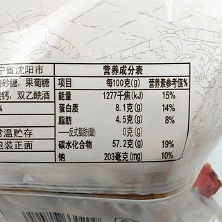 桃李 果子面包 240g