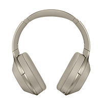 SONY 索尼 MDR-1000X 耳罩式头戴式降噪蓝牙耳机 灰米色