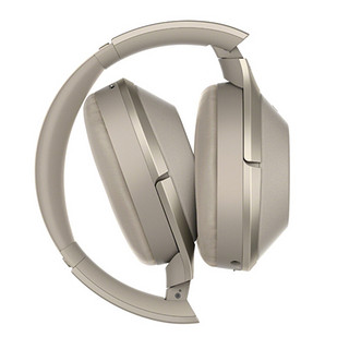 SONY 索尼 MDR-1000X 耳罩式头戴式降噪蓝牙耳机 灰米色