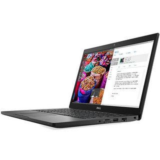 DELL 戴尔 Latitude 7490 14.0英寸 商务本 黑色(酷睿i7-8650U、核芯显卡、8GB、256GB SSD+1080P、IPS、60Hz、D1716CN)