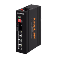 keepLINK  KP-9000-65-1FX4TX-SC20A 5口百兆交换机