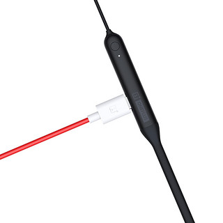 OnePlus 一加 云耳2 入耳式颈挂式圈铁降噪蓝牙耳机 黑色