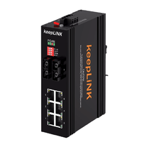 keepLINK KP-9000-65-2FX6TX-SC20 8口百兆交换机
