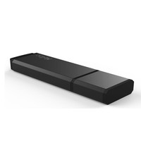 Natec 朗科 商务系列 U351 USB 3.0 车载加密U盘 黑色 32GB USB口
